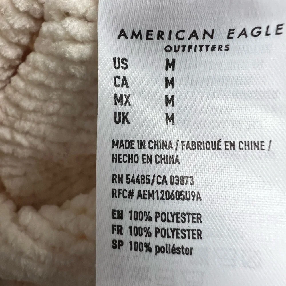 NWOT A&E Cable Knit off-white Sweater - Picture 7 of 7